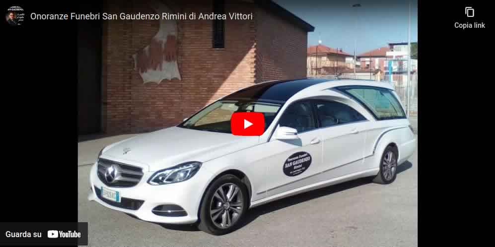 Video delle onoranze e pompe funebri Rimini